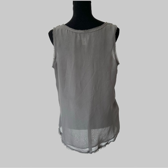 LOFT by Ann Taylor Sequin Sleeveless Tank Top - Picture 3 of 16